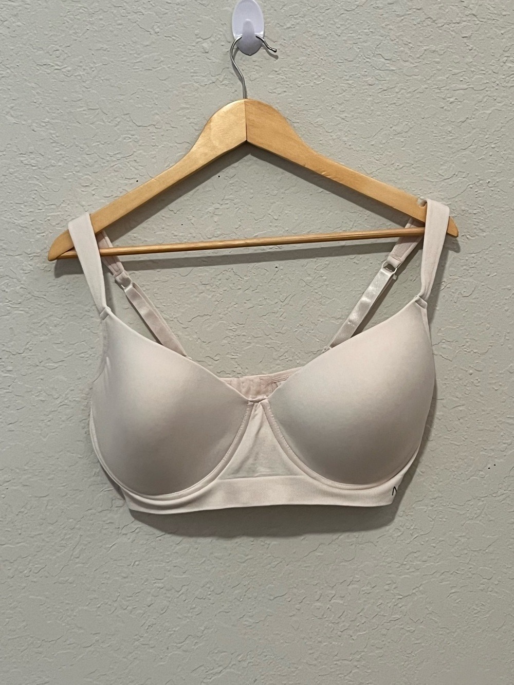Nautica Intimates Underwire T-Shirt Bra 40D Light Pink Nude White